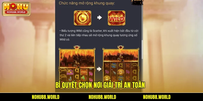 Bí quyết chọn nơi giải trí an toàn