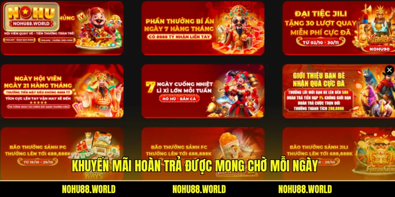 Khuyến mãi hoàn trả được mong chờ mỗi ngày